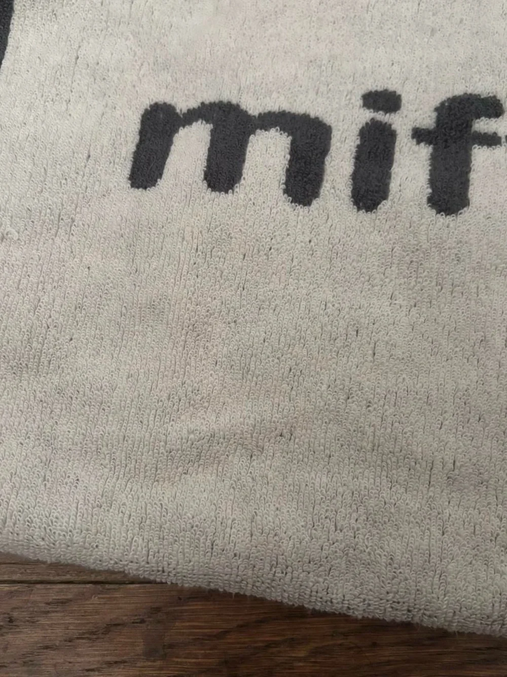 miffy towel pillow cover